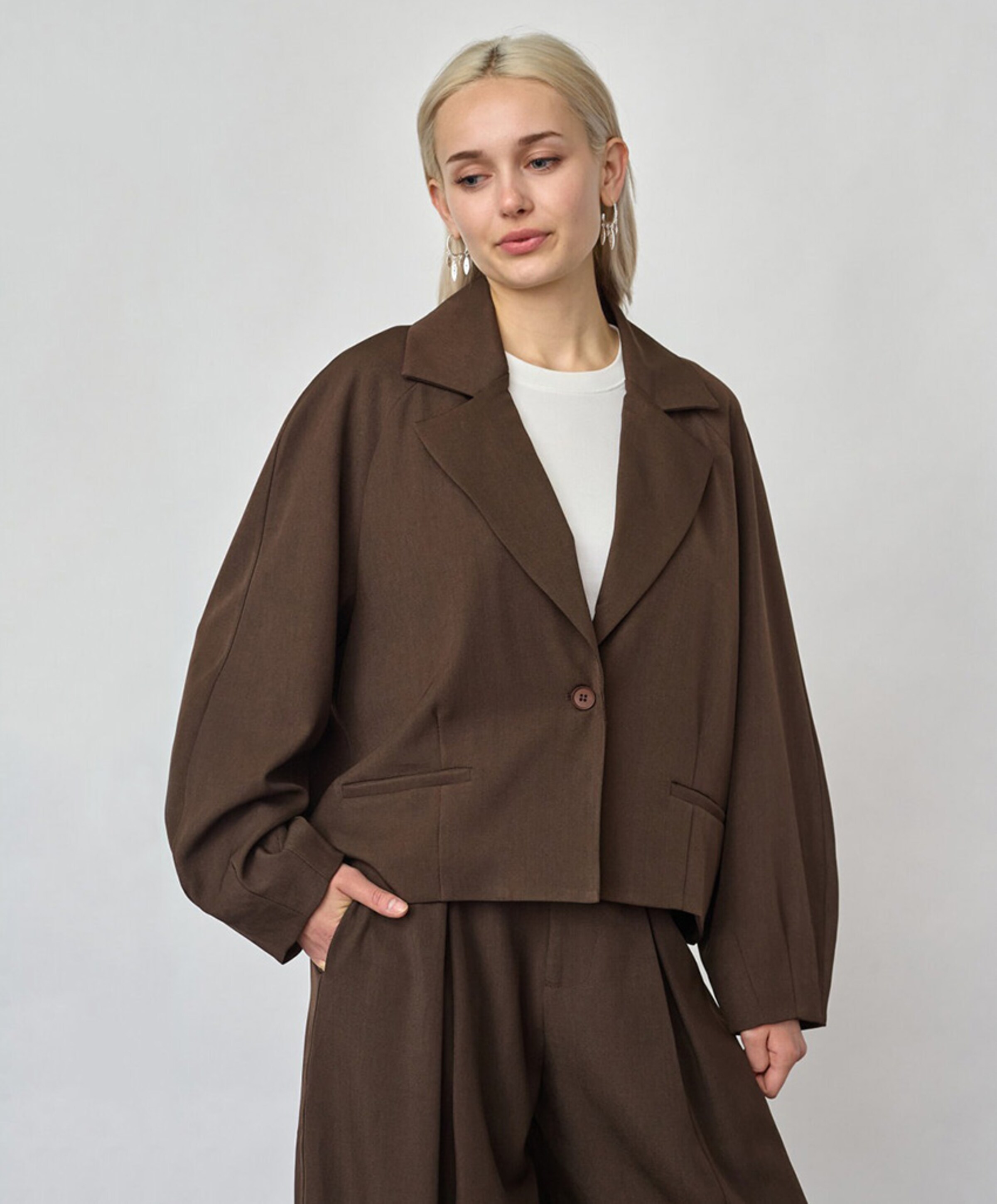 Sisters Point Dames blazer bruin