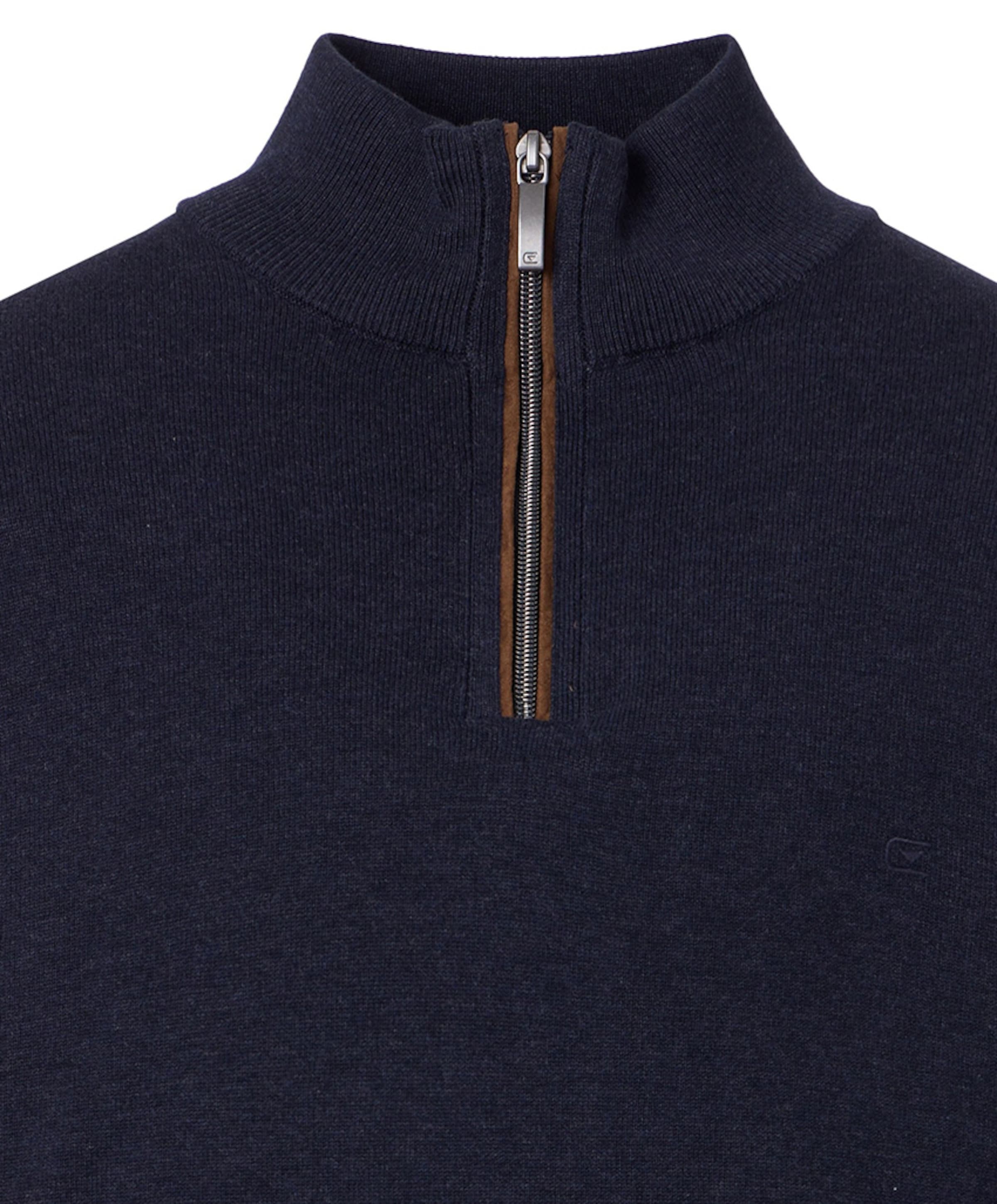 CASAMODA Trui met rits blauw