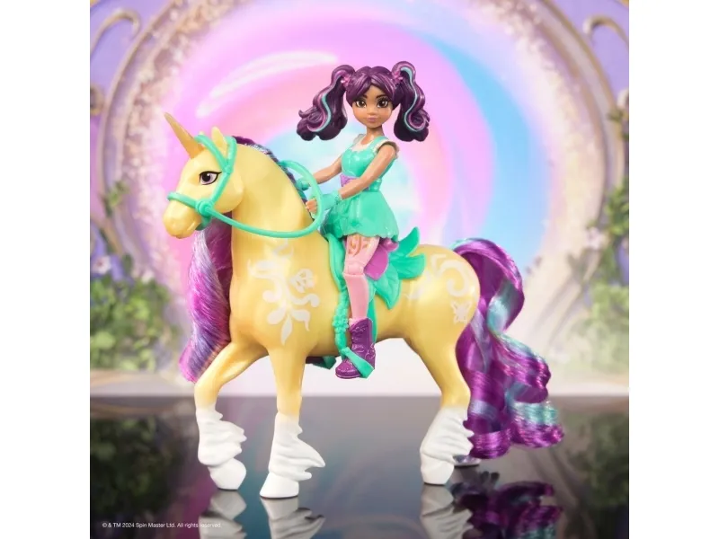 Unicorn Academy Doll & Unicorn - Ava & Leaf