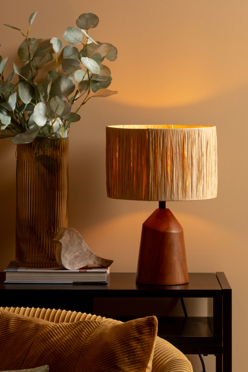 Table Lamp Sheer Trapeze LM2148GR Jungle green