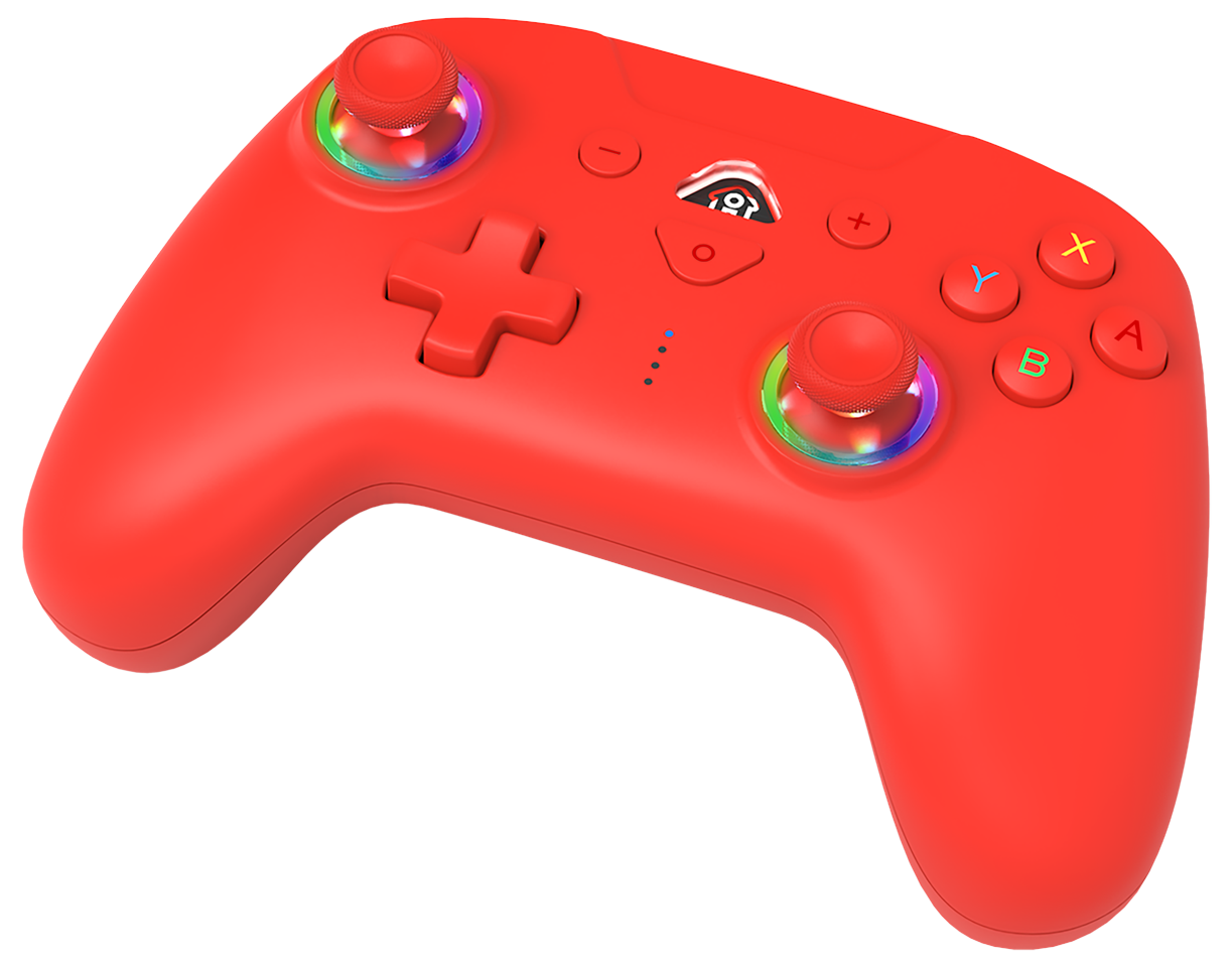 Subsonic Wireless Led Controller Red - Nintendo Switch