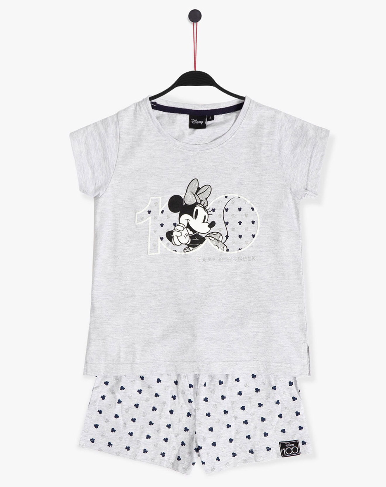 28 Pyjama Fabulous Minnie gris