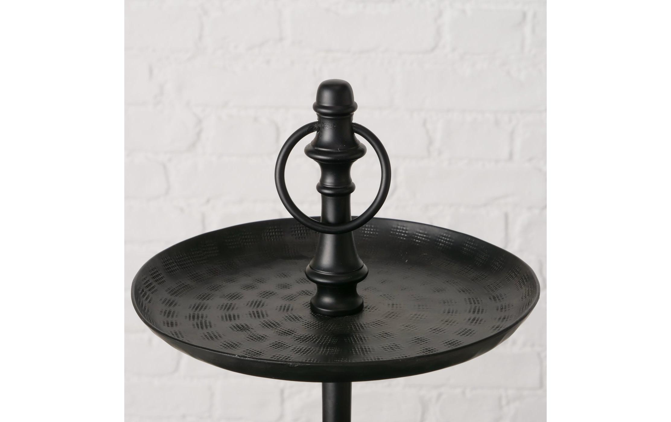 Etagere Noorwijk, SchwarzMetall-Etagere für Früchte, Desserts und Snacks
