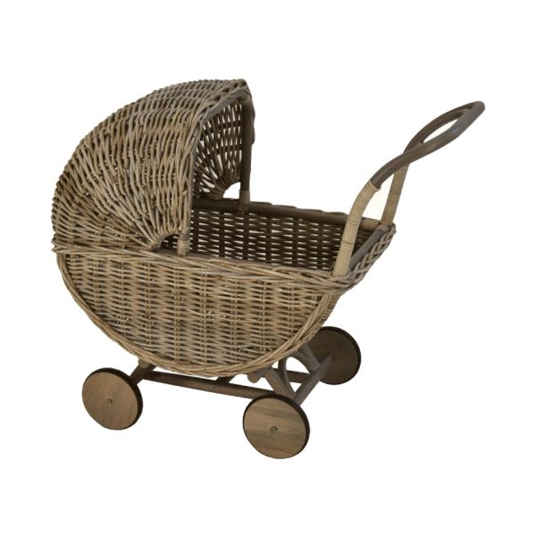 Poppenwagen Classic Grey