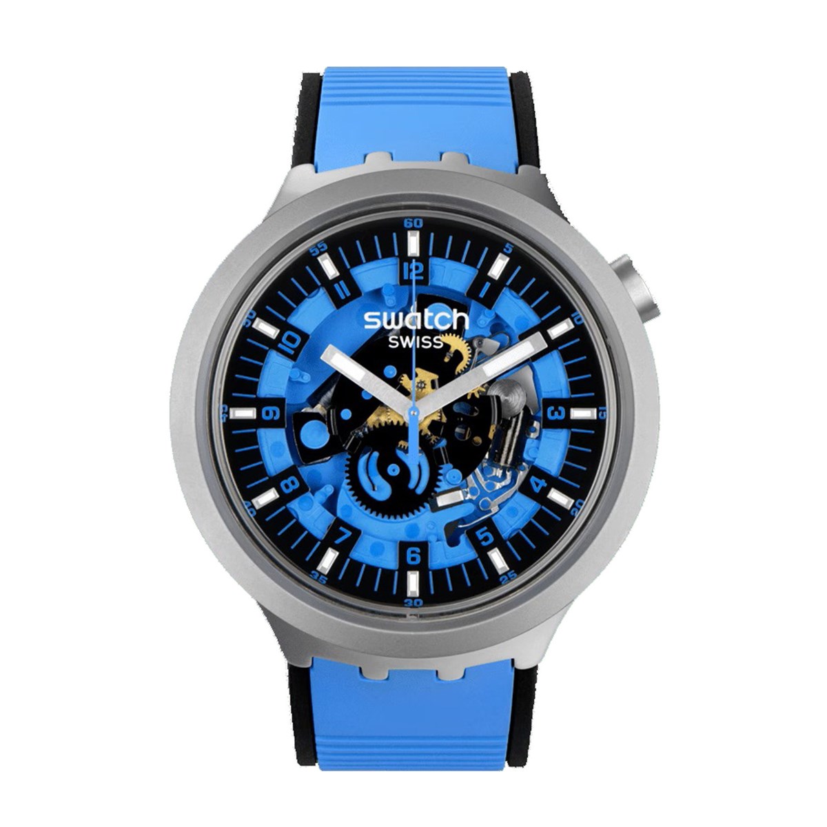 Montre Swatch Azure Blue Dazecollection Big Bold Irony