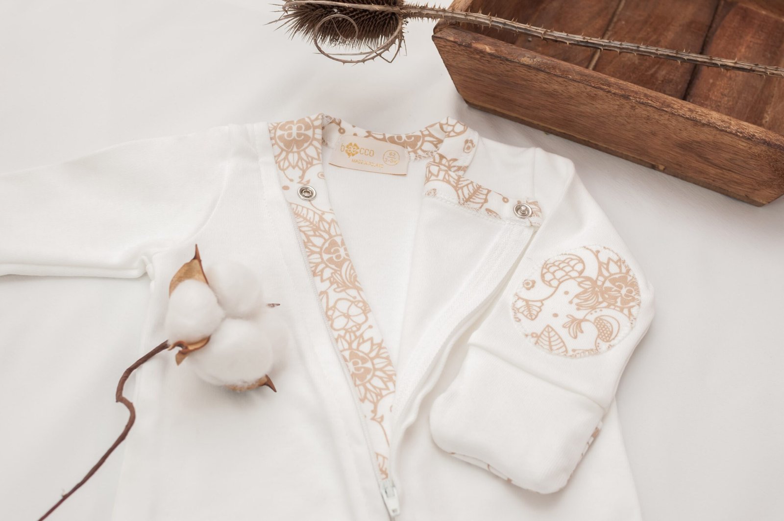 Buy Summer Kimono Bodysuit with Ruffle | Made in EU Baecco