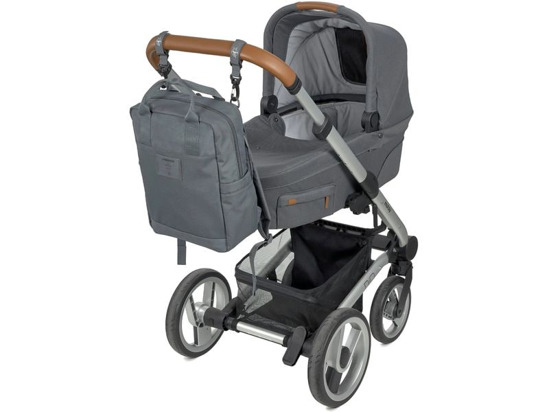 Lässig Wickelrucksack Vividal Anthracite Moderner, funktionaler und kompakter Backpack