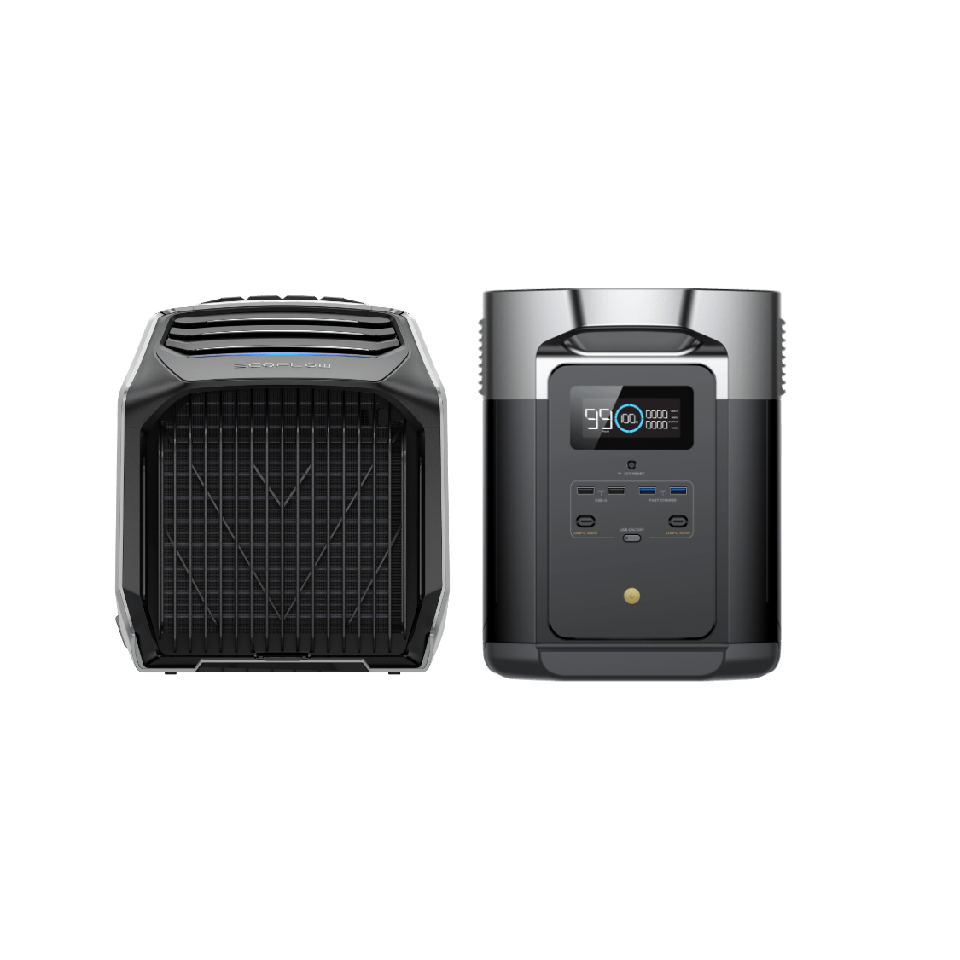 EcoFlow - WAVE 2 Bærbar Aircondition - Varmer og Køler
