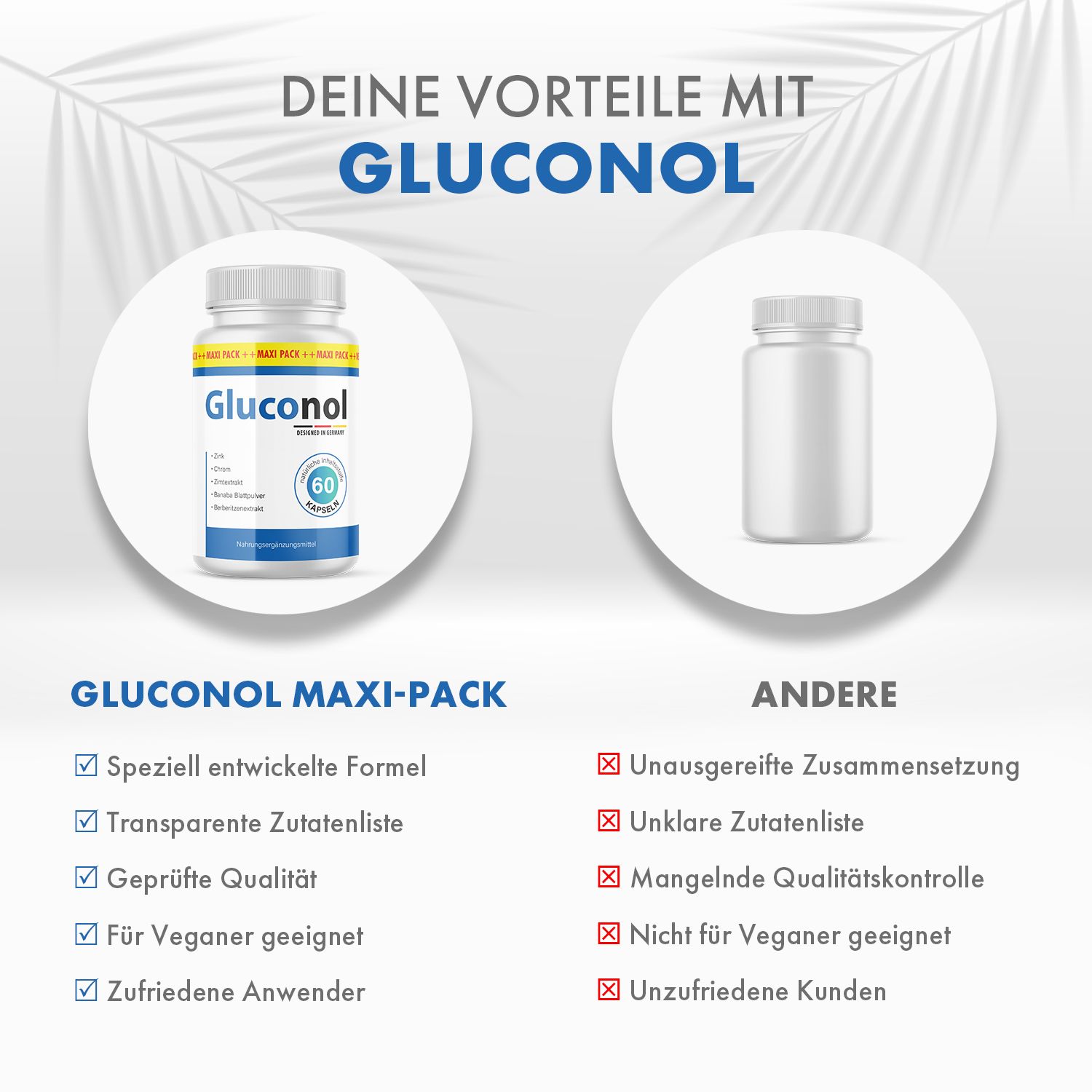 Gluconol Kapseln - Im praktischen Maxi-Pack!