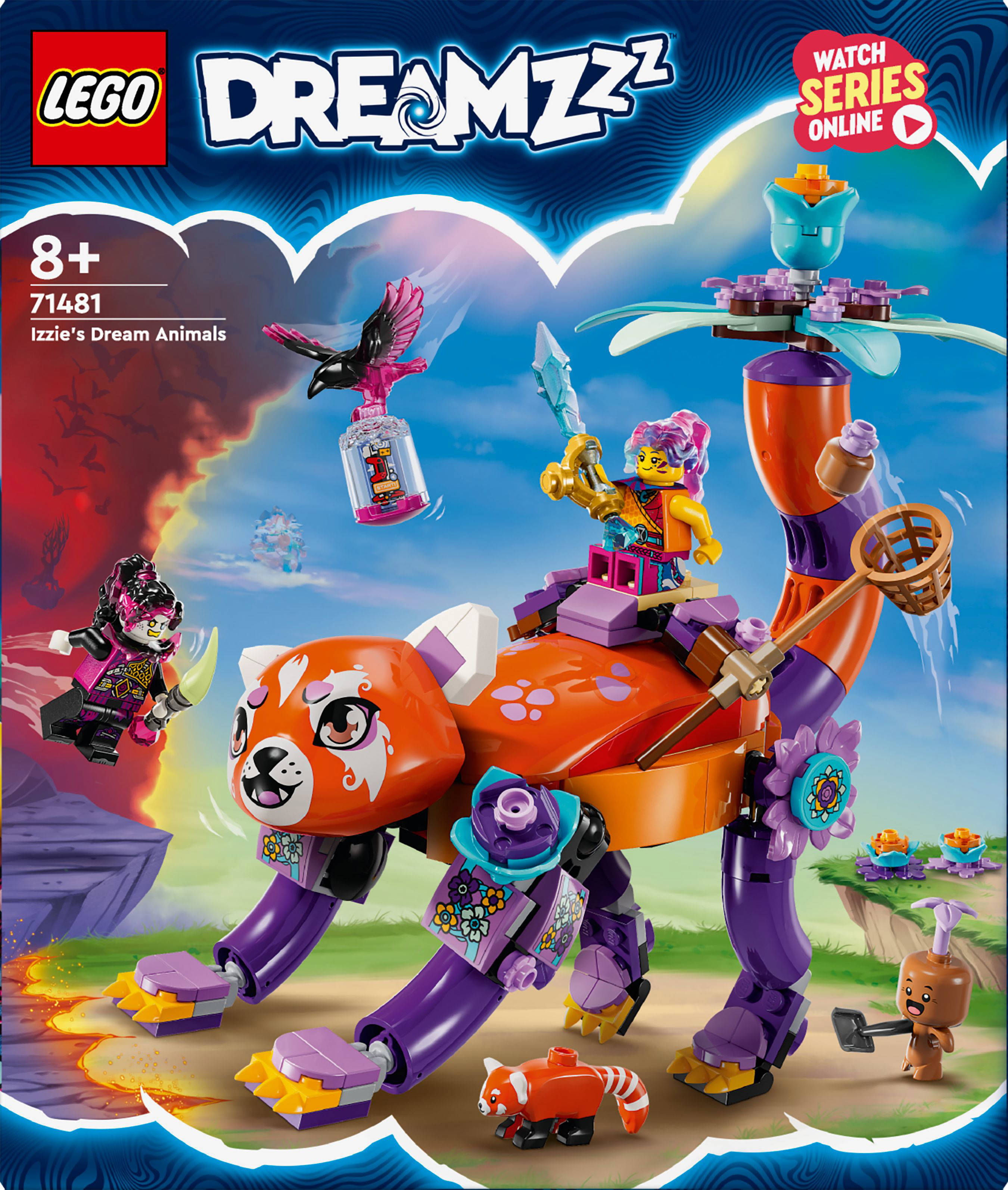 LEGO 2-in-1 Izzie's droomdieren met magisch ei Fantasie Speelgoed voor Kinderen 71481 DREAMZzz