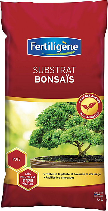 Terreau bonsaï Fertiligène 6L