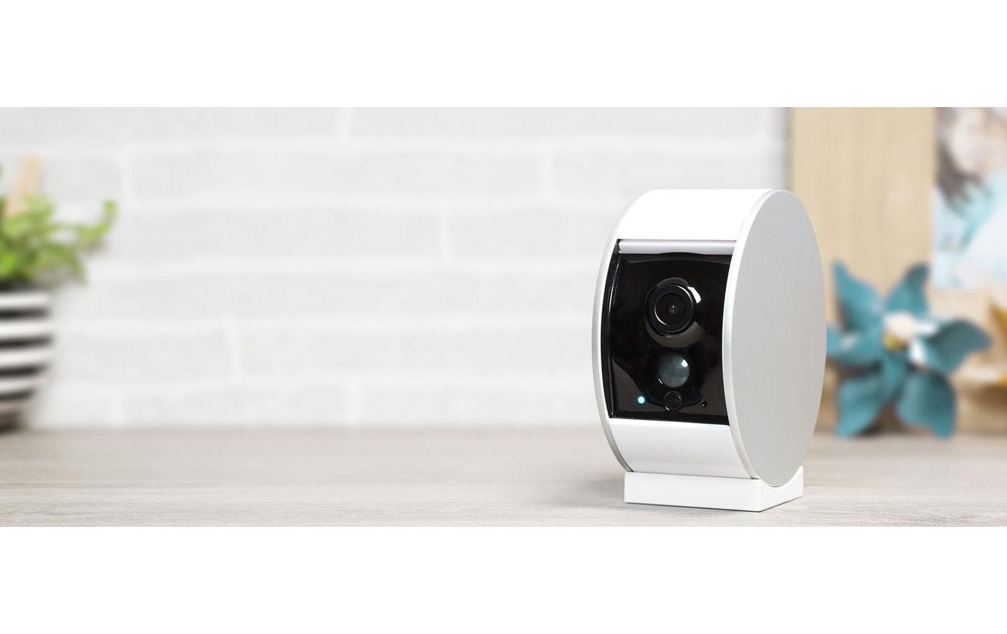 Netzwerkkamera ONE+ Weiss<br>HD-Sicherheitskamera mit Blende