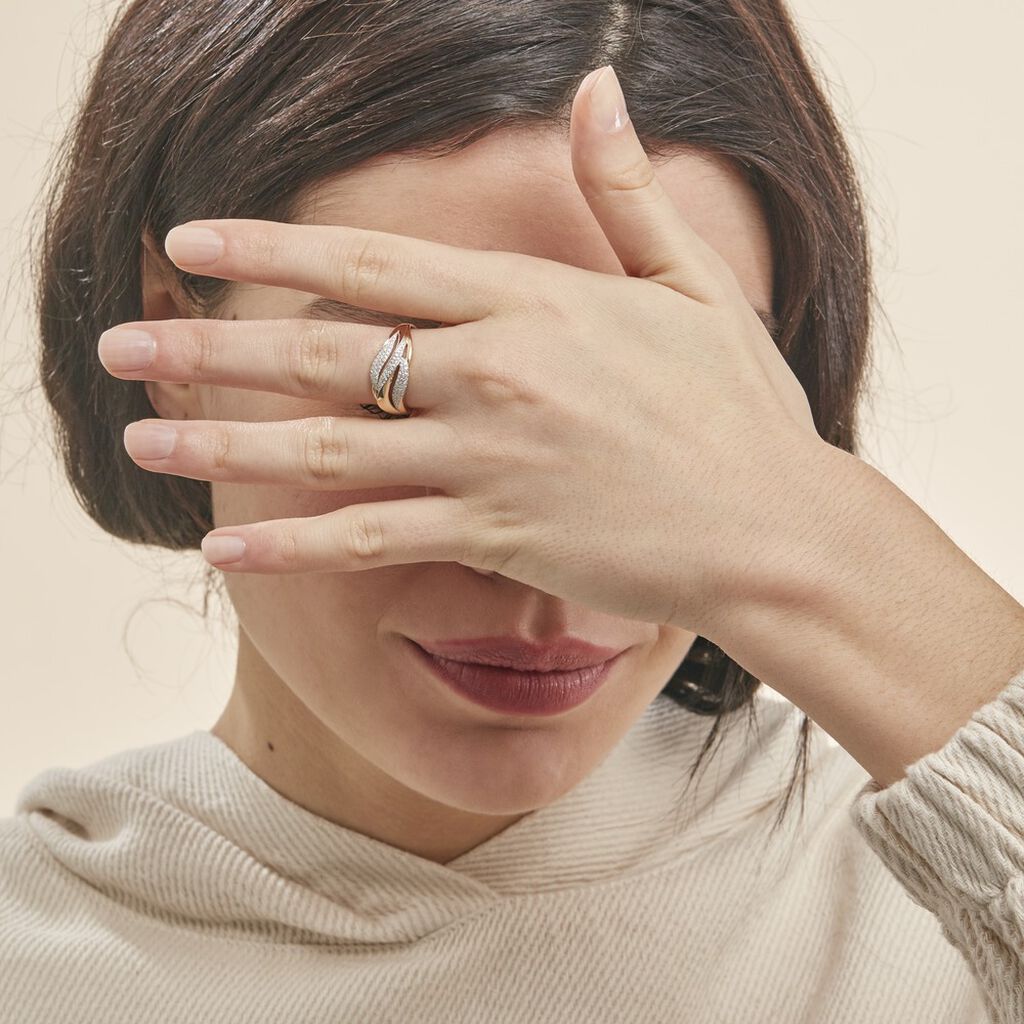 Bague Atlantide Or Jaune Diamant
