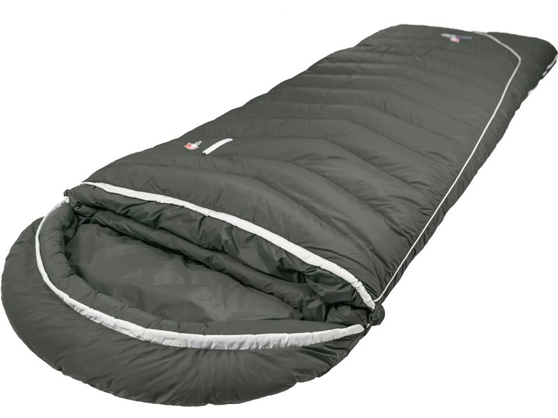Grüezi Bag Schlafsack Biopod DownWool Summer Comfort Nylon, Allround-Deckenschlafsack