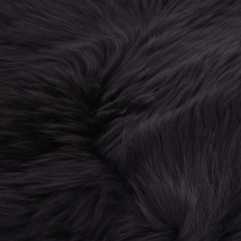 vidaXL - Stoelkussen - Grijs - Fleece - 2 stuks