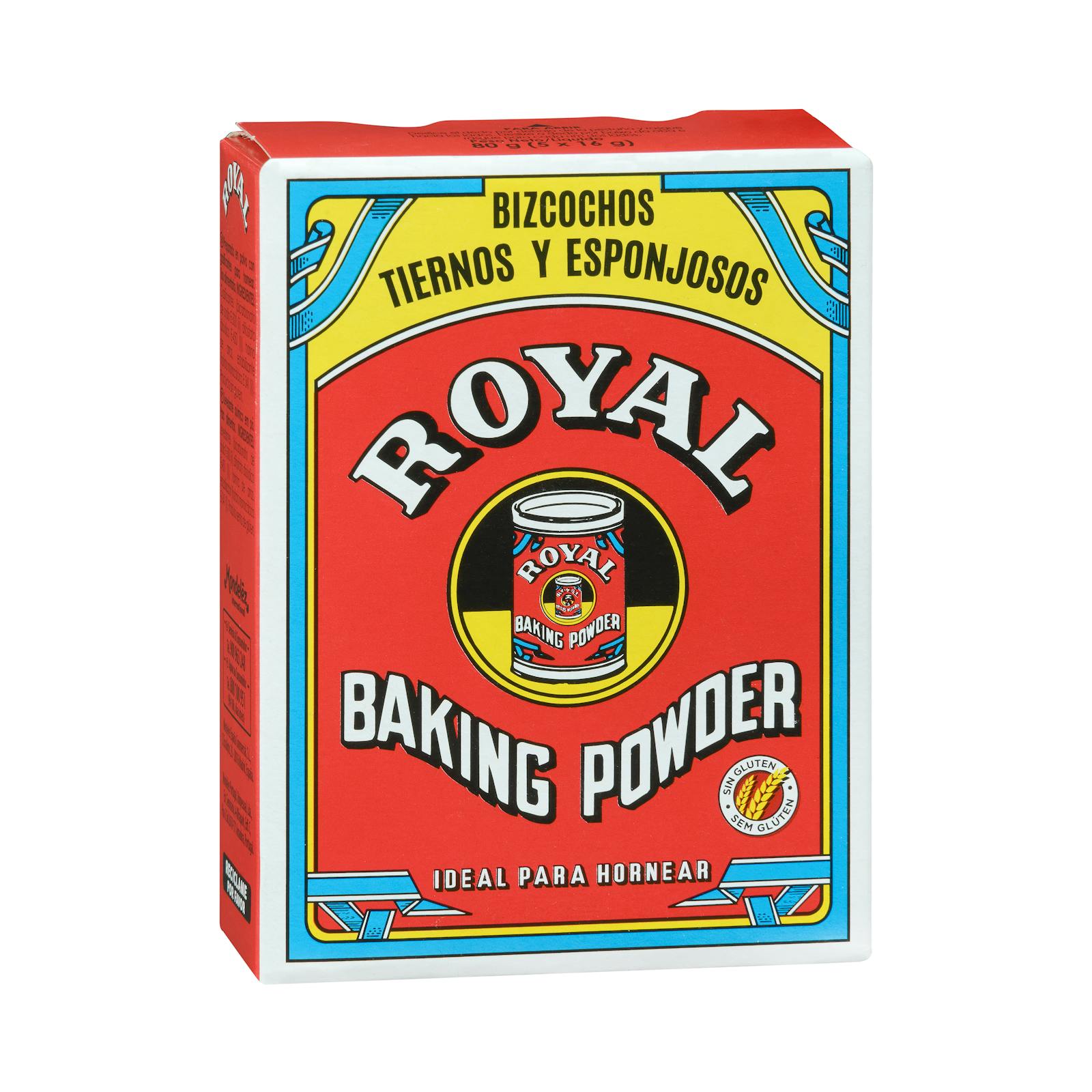Booster de gazéification en poudre Royal pour usage alimentaire