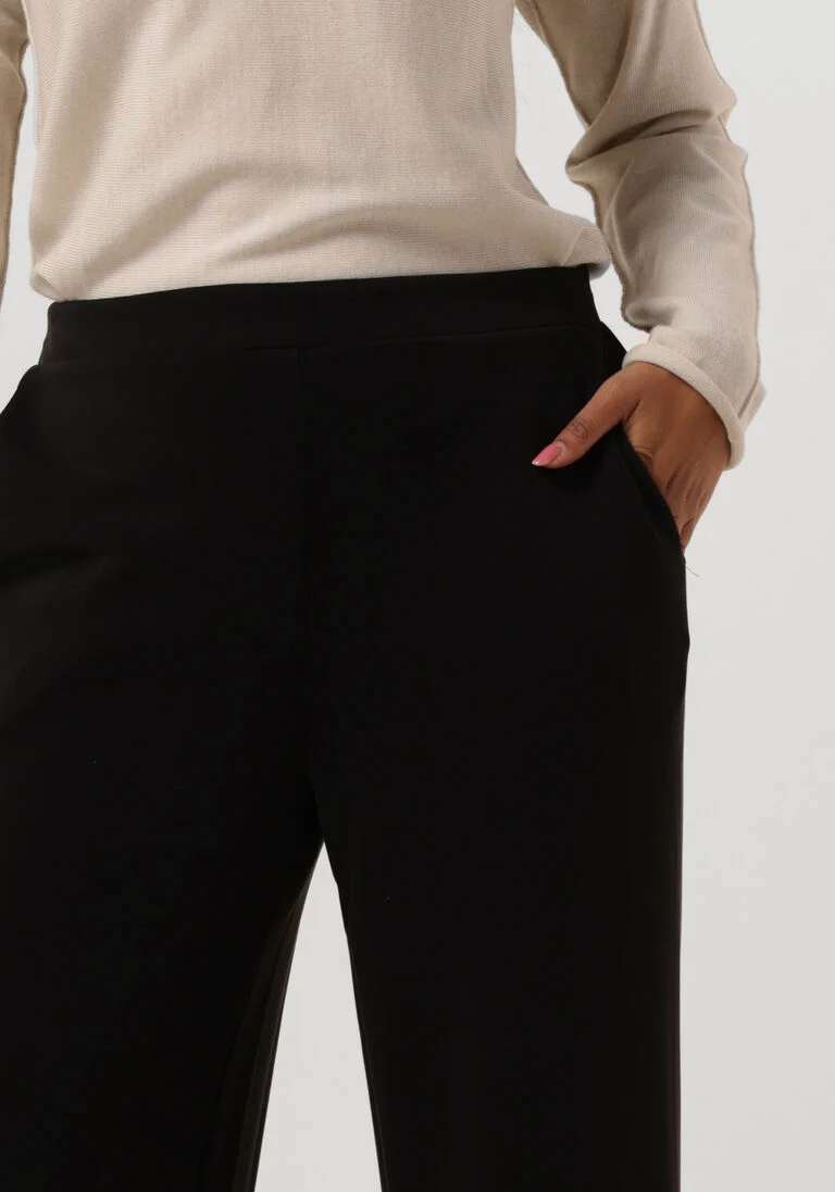MY ESSENTIAL WARDROBE zwarte my essential wardrobe pantalon ellemw pant