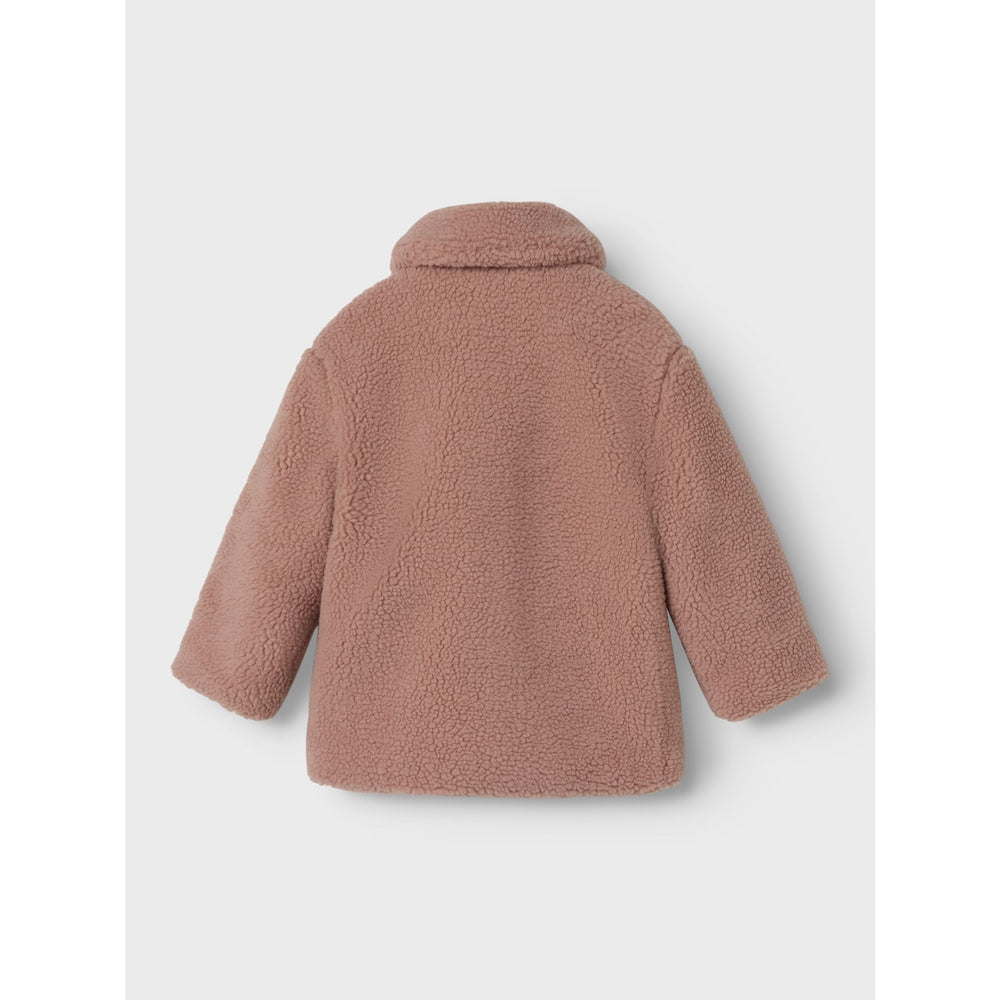 Køb Lil'Atelier Misty Rose Nmnnalo Long Sherpa Jkt Solid Lil