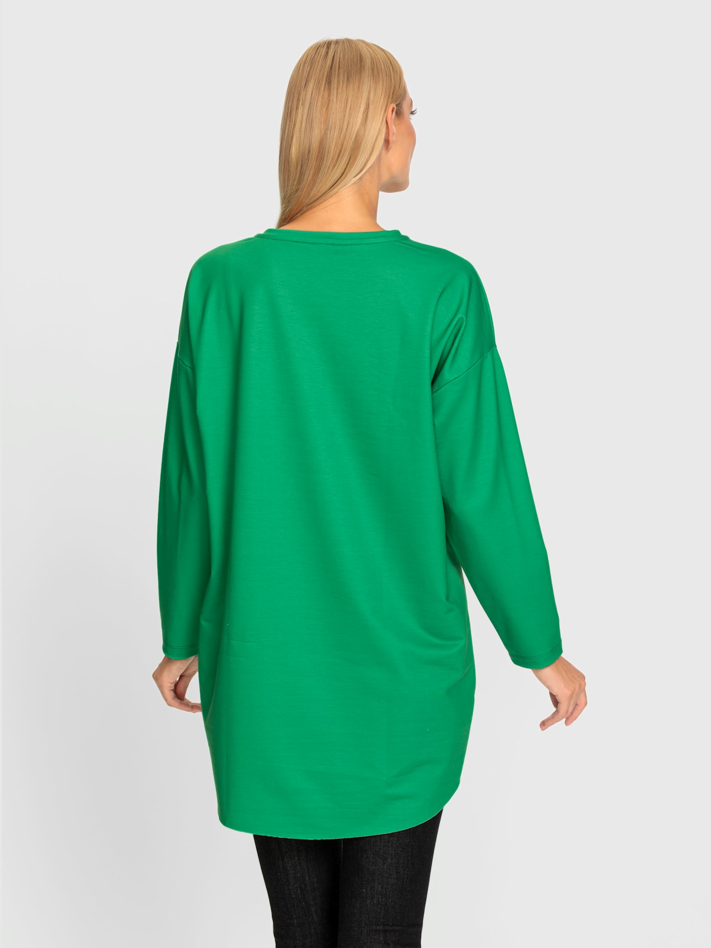 T-shirt long inscription tendance
