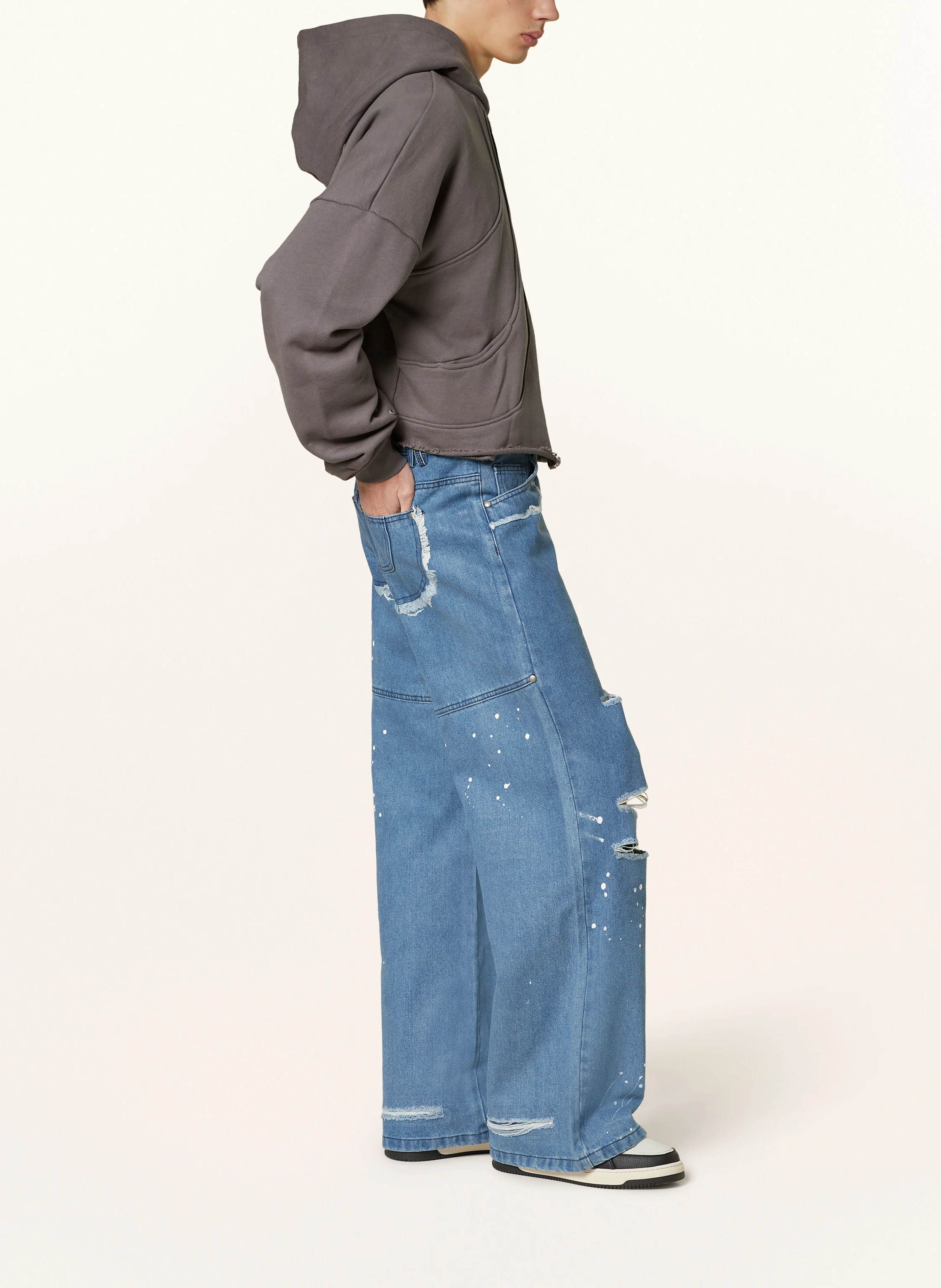 ATELIER D’ROUPA Destroyed Jeans Regular Fit
