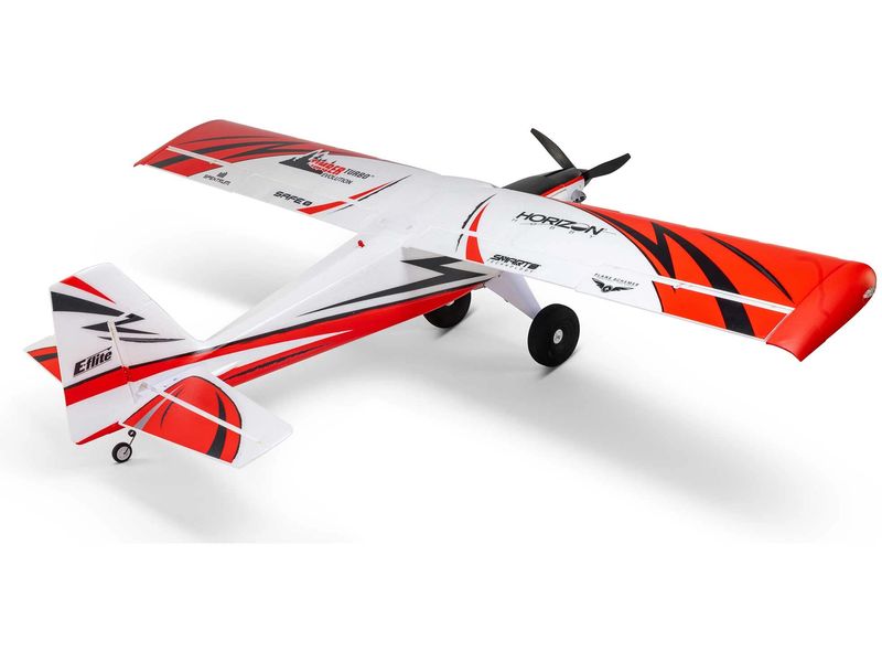 E-flite Motorflugzeug Turbo Timber Evo 1555 mm, PNP Kompaktes STOL-Flugmodell mit funktioneller und werkseitig eingebauter LED-Lande-, Navigations- und Stroboskopbeleuchtung