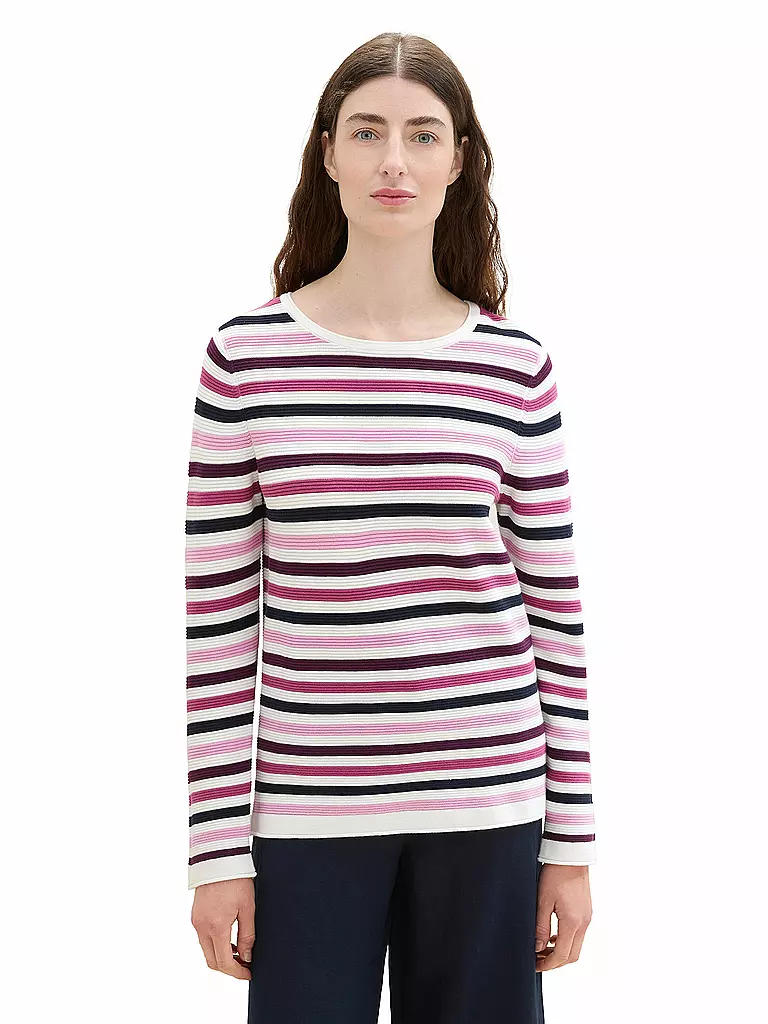 TOM TAILOR Pullover beere
