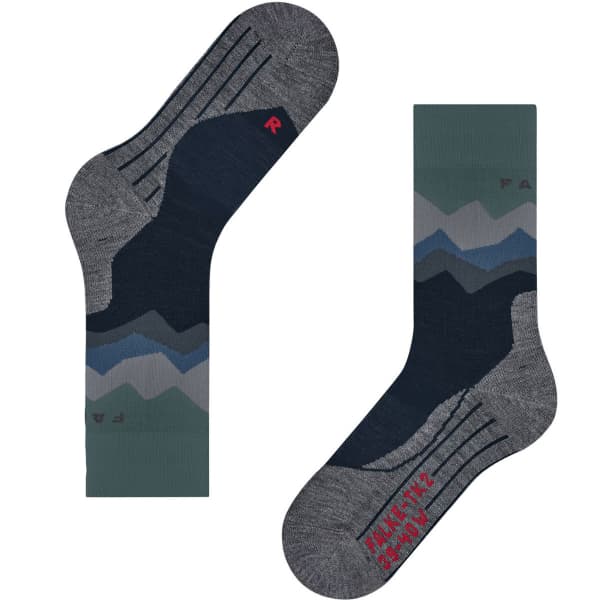 Chaussette randonnée FALKE TK2 CREST MARINE