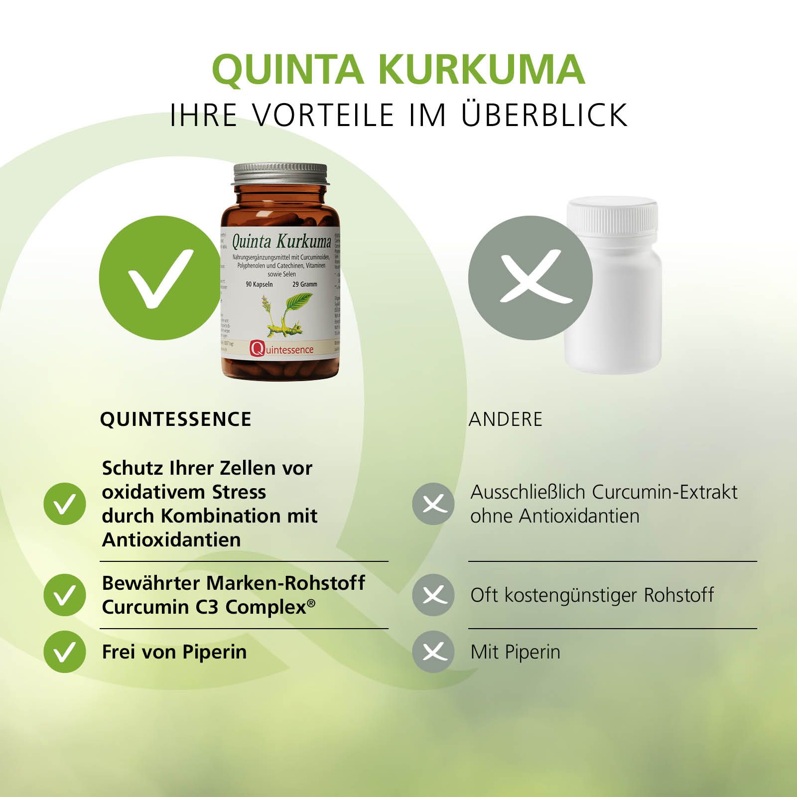 Quinta Kurkuma Kapseln von Quintessence