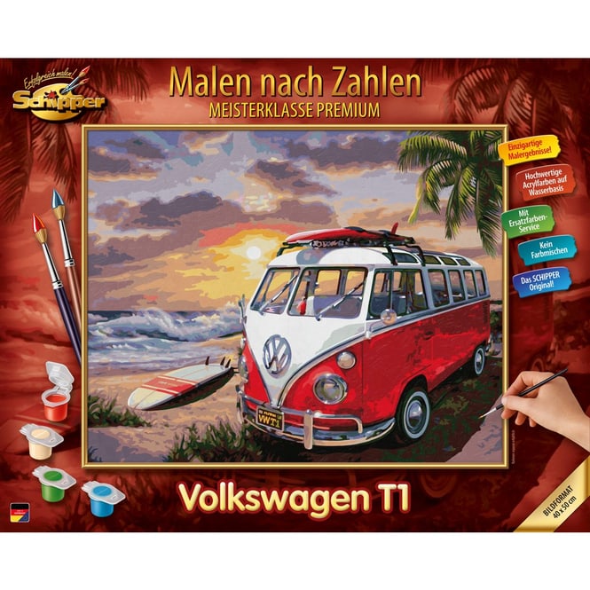 Schipper - Malen nach Zahlen - Volkswagen T1