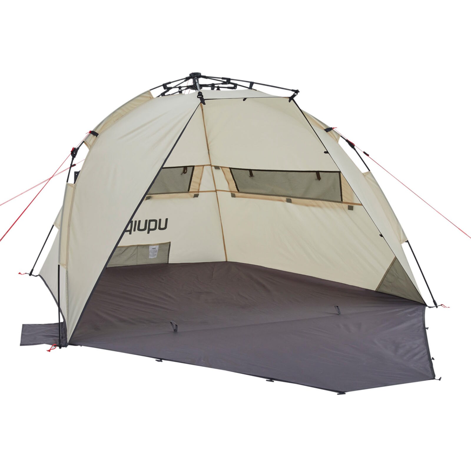UQUIP Automatik Strandmuschel Speedy Strandzelt Reise Wind Sonnen Schutz UV50+ Farbe: petrol