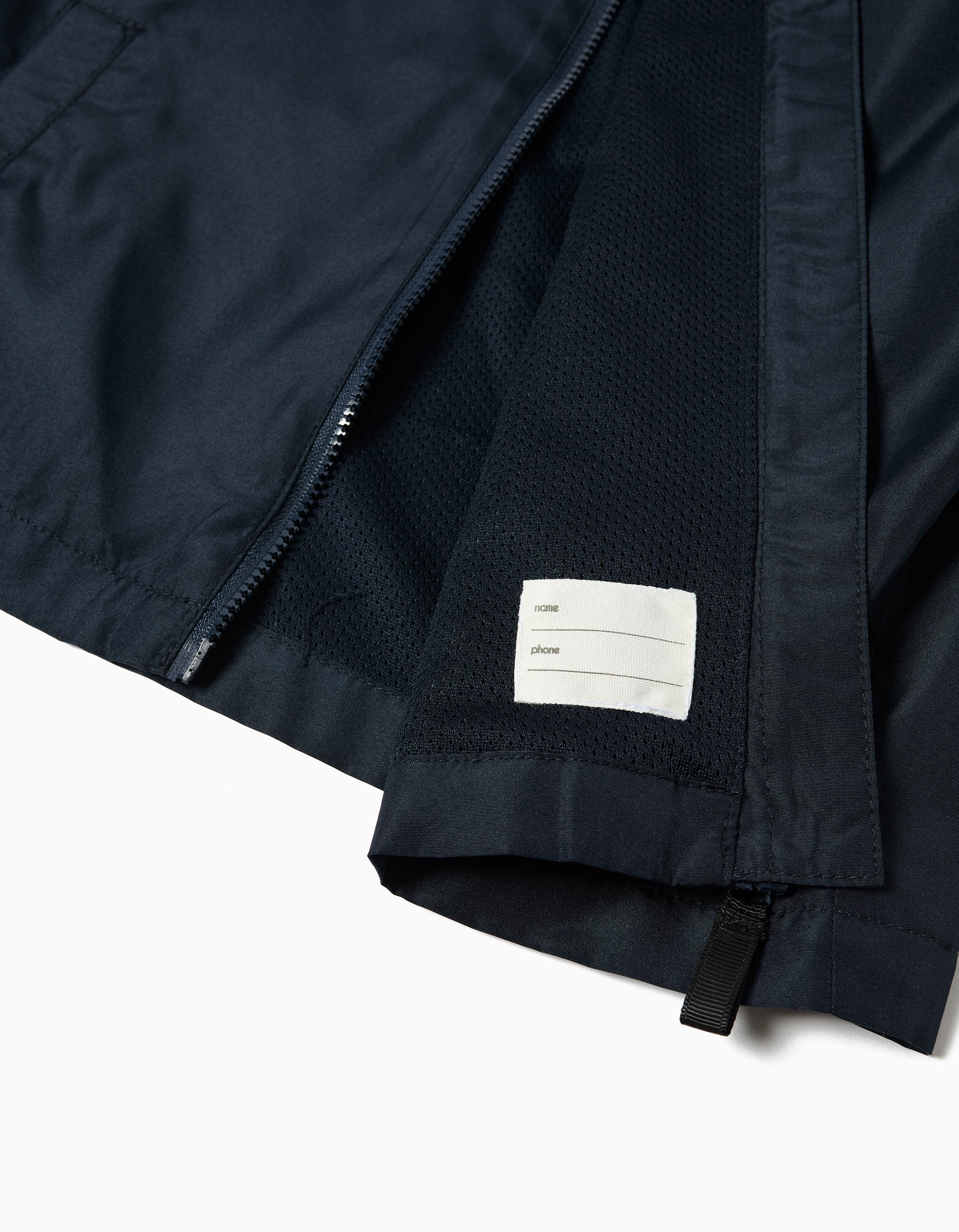 Parka com Capuz, Menino, Azul Escuro