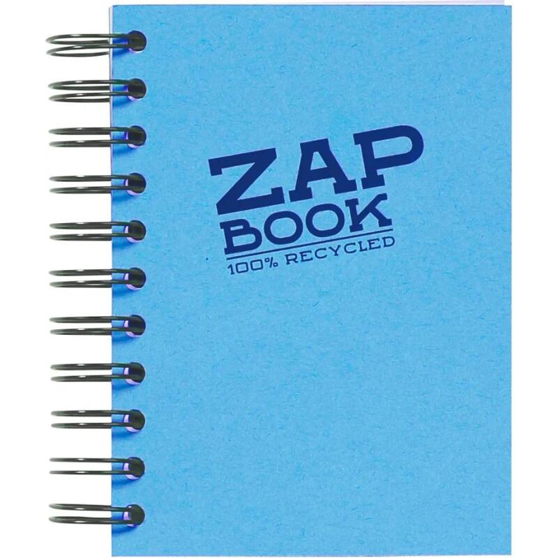 Zap Book carnet spiralé 160F A6 80g - Assortiment mixte