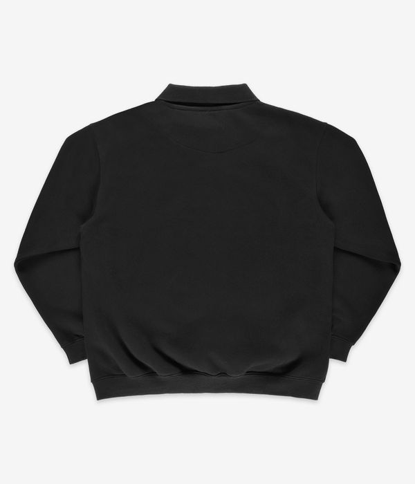 Poetic Collective Heavy Polo Sweatshirt (black)