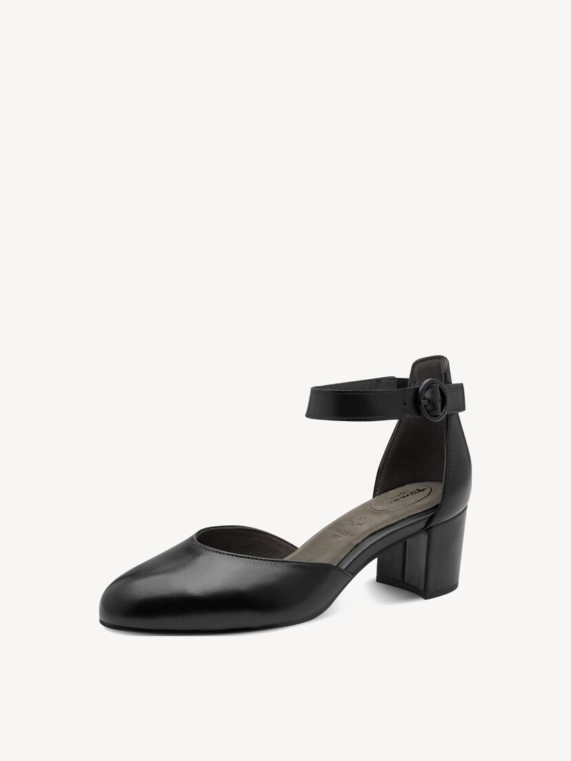 Leren Pumps - zwart