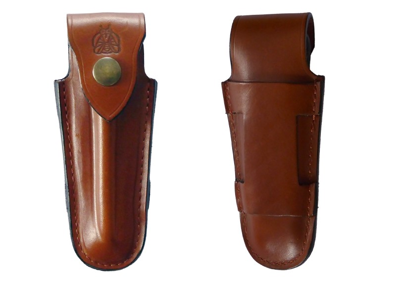 Etui marron pour Laguiole bombé
