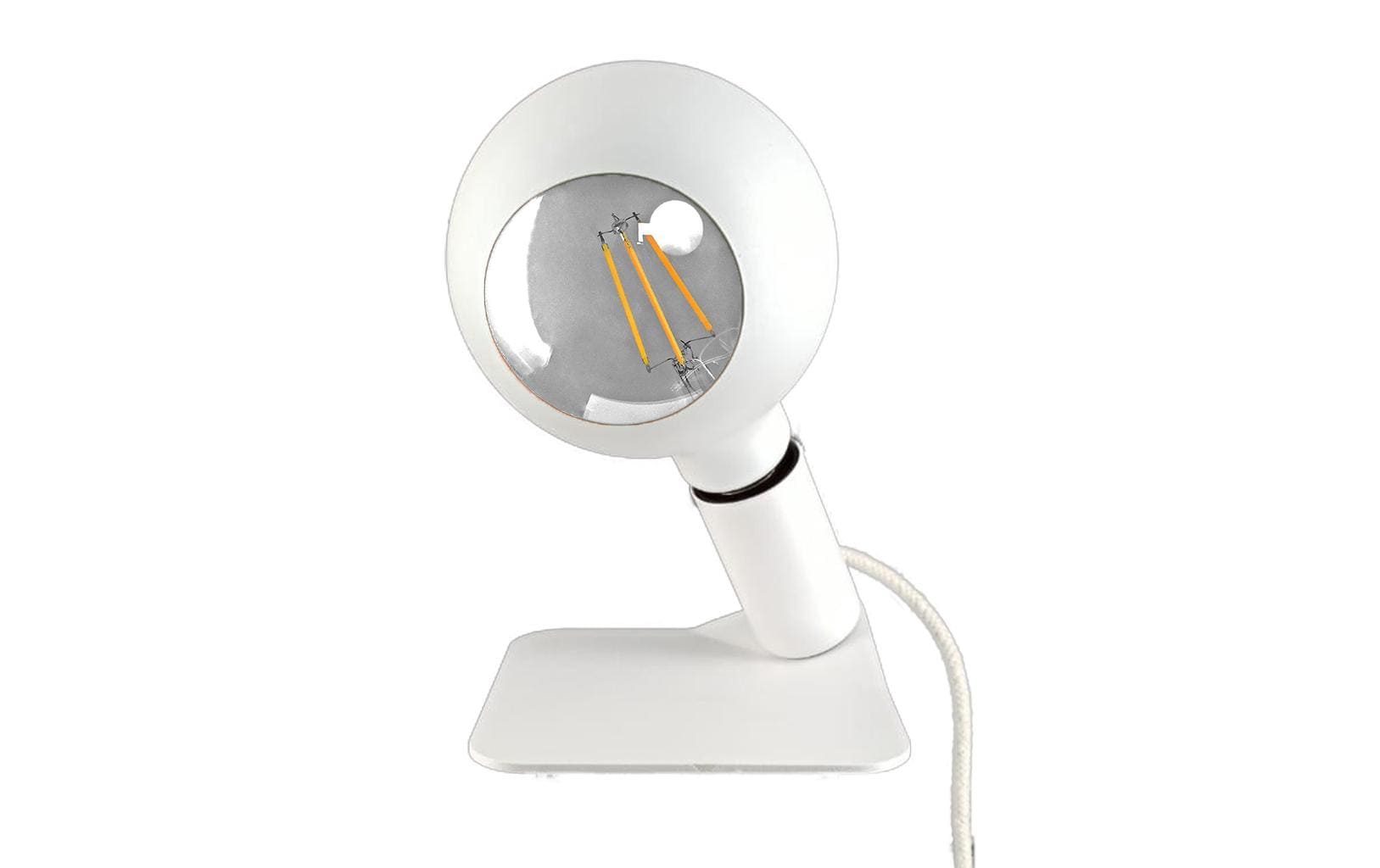 Tischleuchte Iride Camo, 2700 K, 7 W, Weiss<br>Schreibtischleuchte