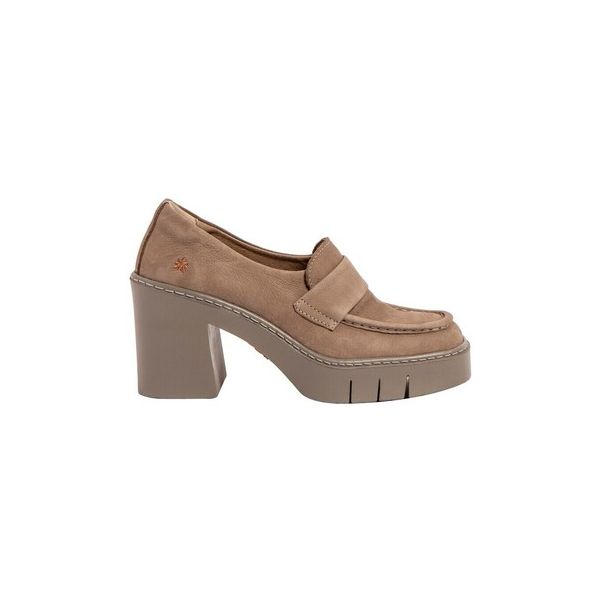 Art para Mulher Mocassins em Pele 1972 Taupe 37