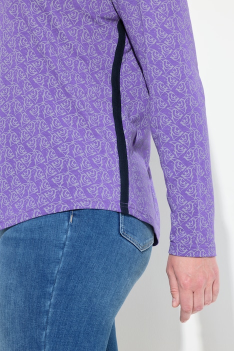 T-Shirt, Rundhals, Langarm, OEKO-TEX Made in Green