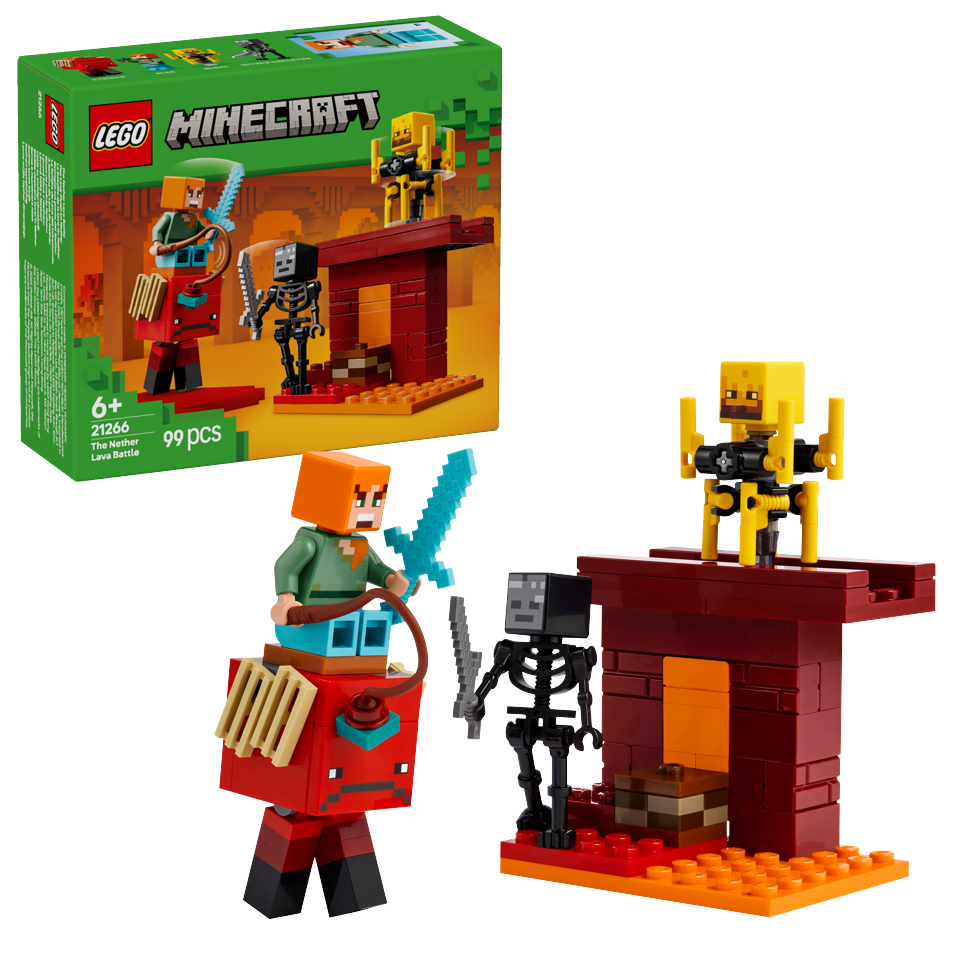 LEGO - Minecraft - Nether-lavakampen (21266)