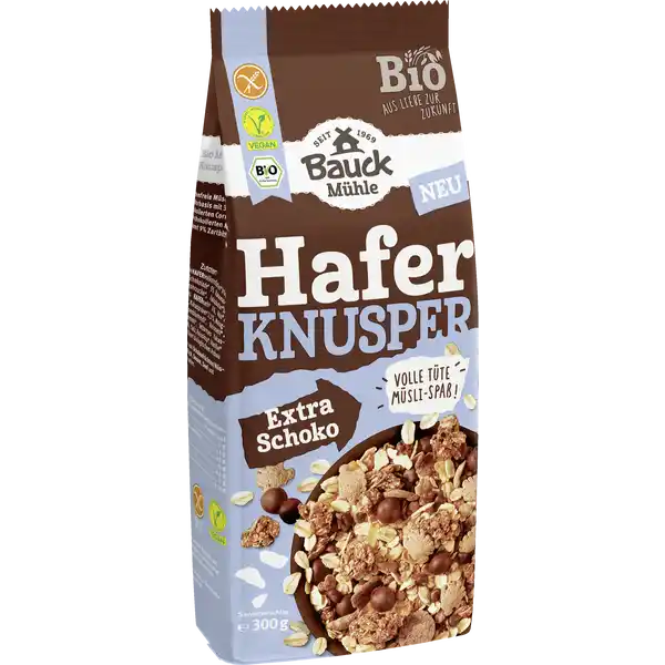 Bio Hafer Knusper Müsli Schoko
