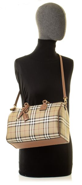 Burberry Medium Check Bowling Bag