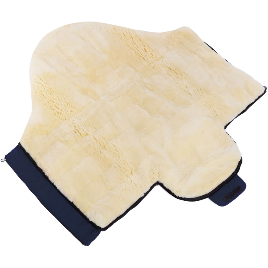 Werner Christ Baby Lammfellfußsack TULA VARIO navy