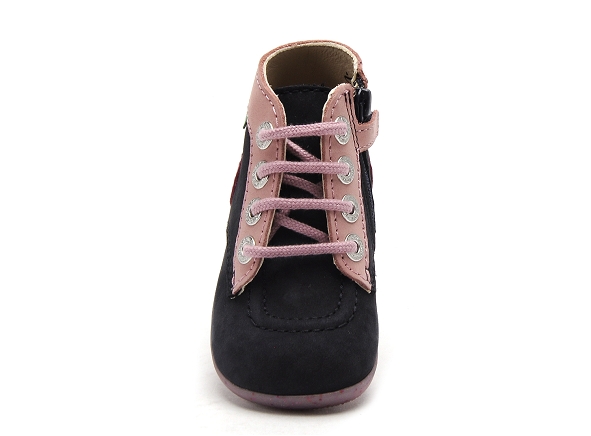 Kickers boots bottine bebe bonzip marine bleu