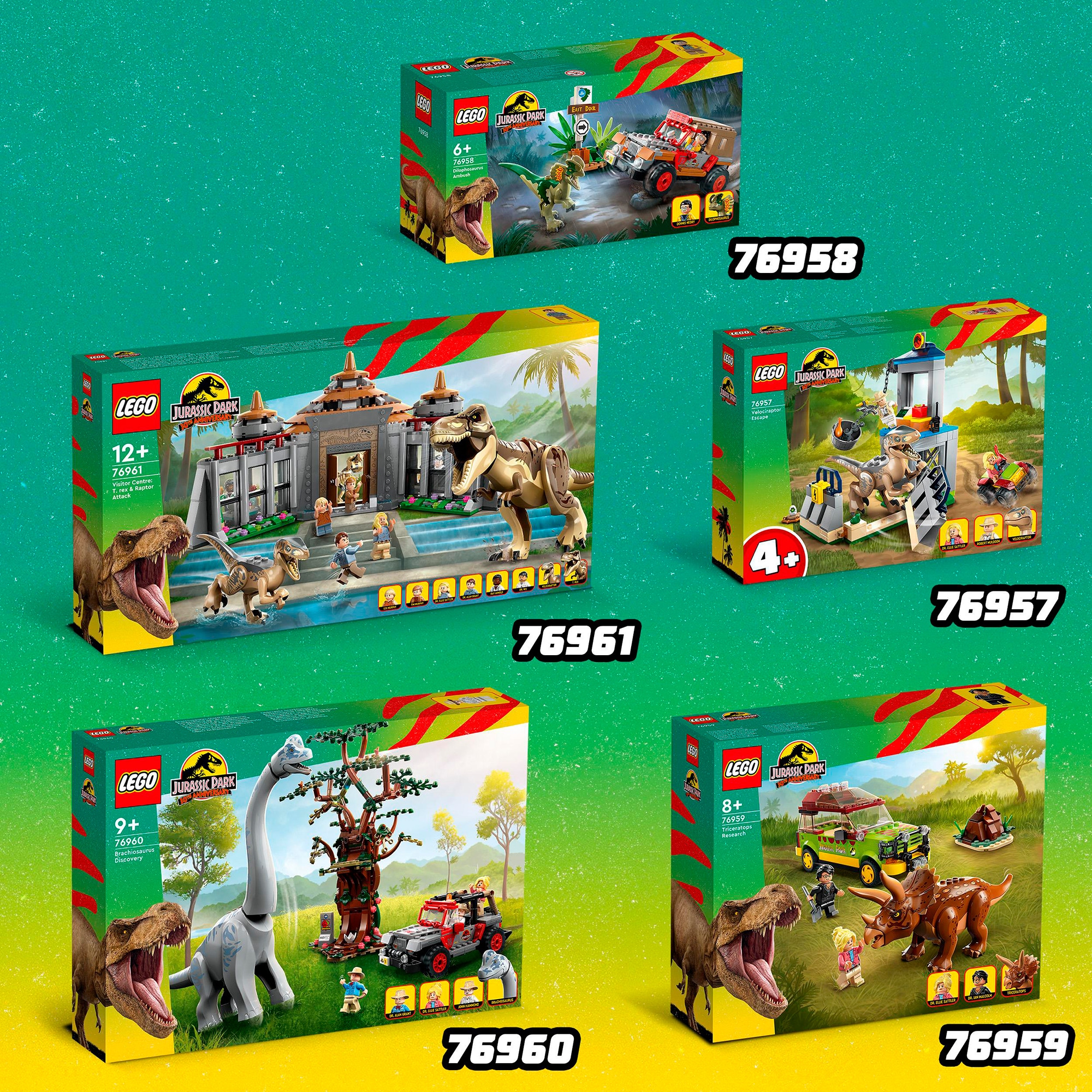 LEGO Konstruktionsspielzeug Jurassic World Entdeckung des Brachiosaurus