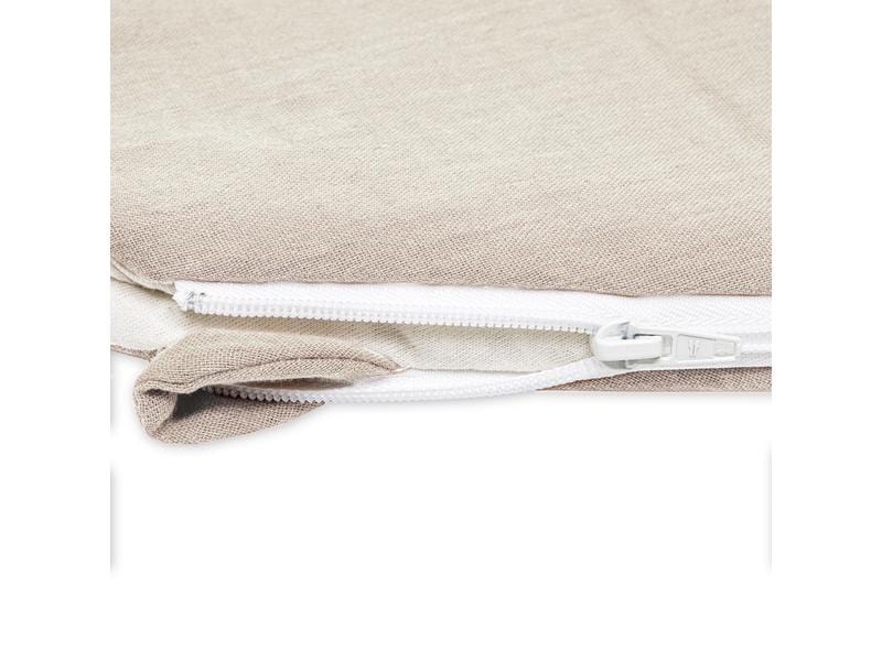 Julius Zöllner Baby-Ganzjahresschlafsack Musselin Sand Gr. Babyschlafsack mit Klimavlies und verstellbaren Trägern