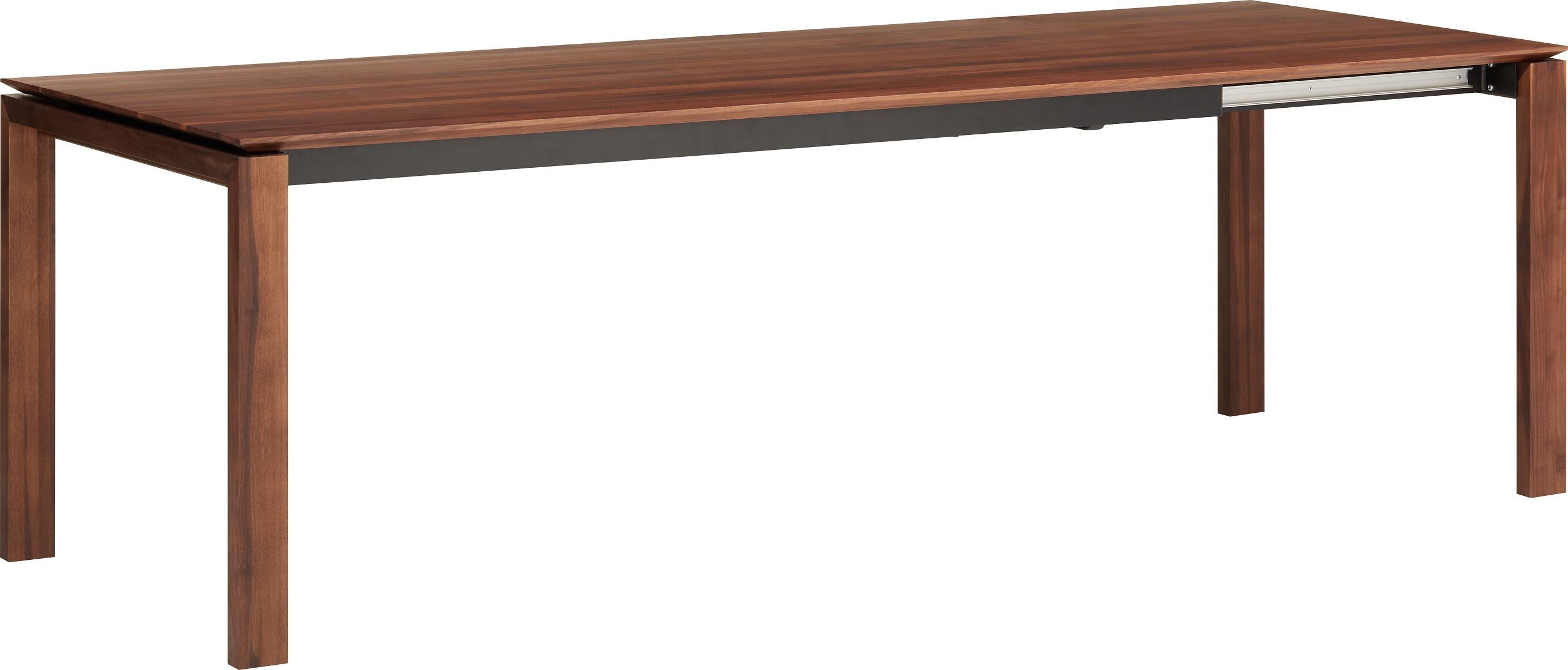 MEDICI Ausziehtisch - Nussbaum / B: 190.0 cm x T: 90.0 cm x H: 76.5 cm