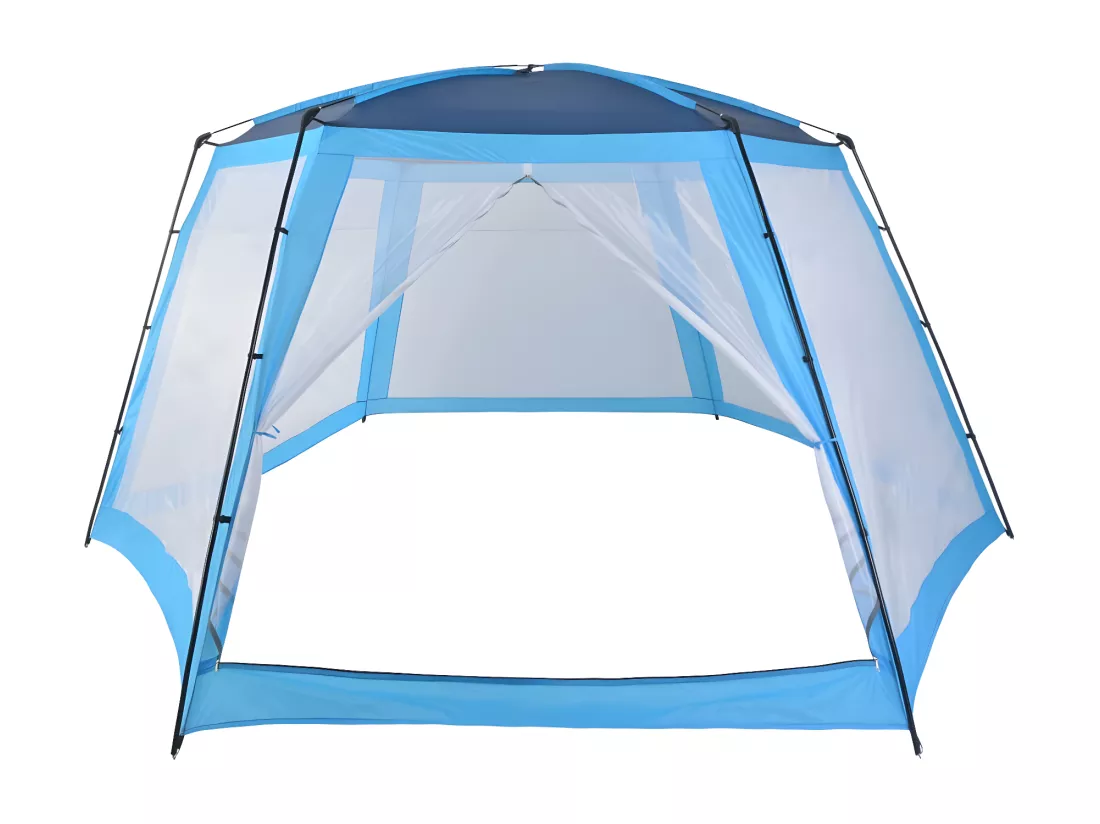 Prolenta Premium - Tente de piscine Tissu 660x580x250 cm Bleu