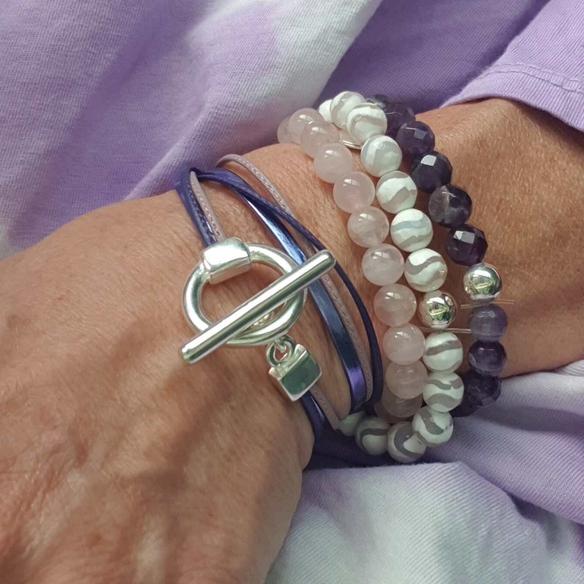 Bracelet quartz rose Serenity