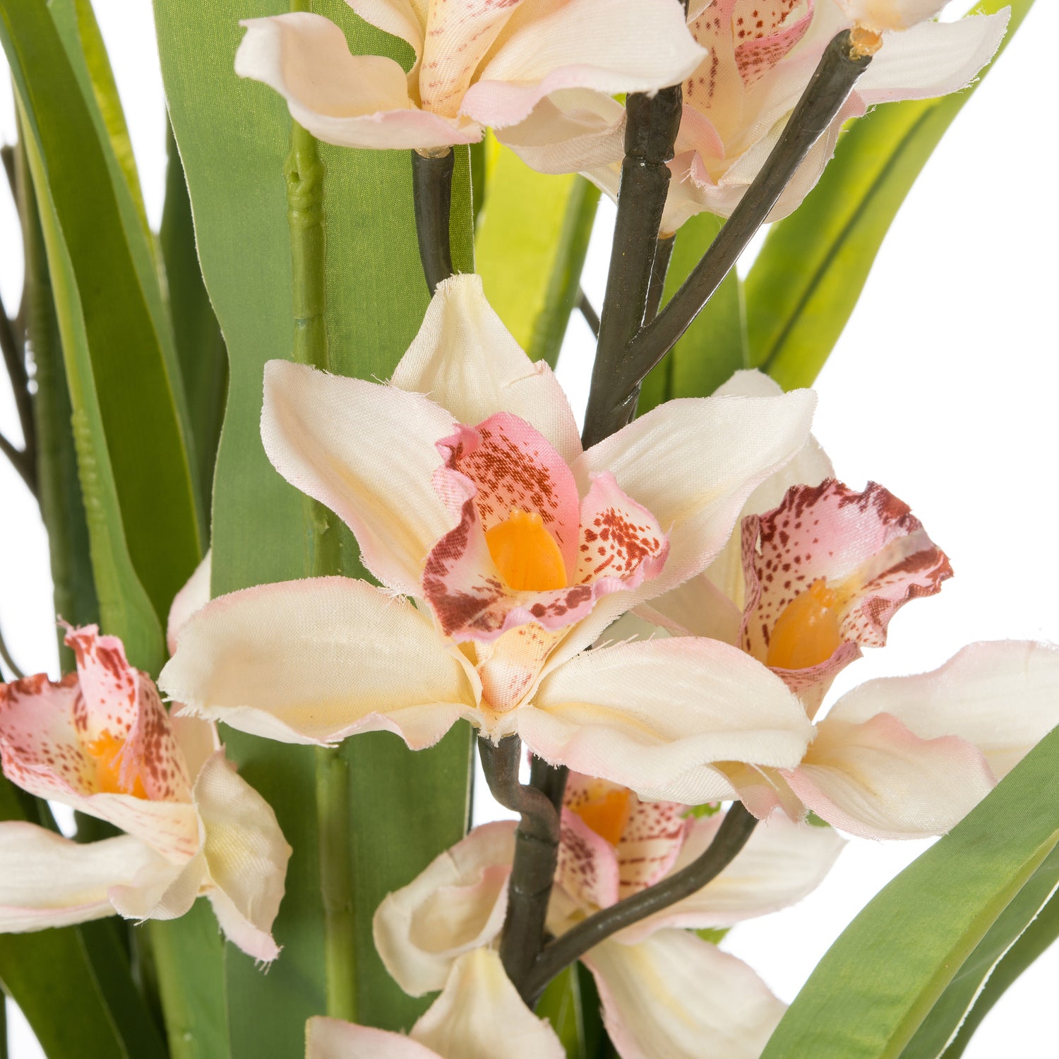 Intratuin kunstplant Cymbidium 110 cm roze