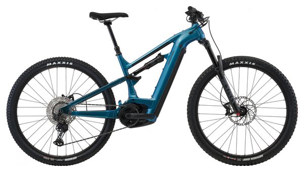 VTT Électrique Tout-Suspendu Cannondale Moterra Neo 3 Shimano Deore 12V 750 Wh 29'' Bleu